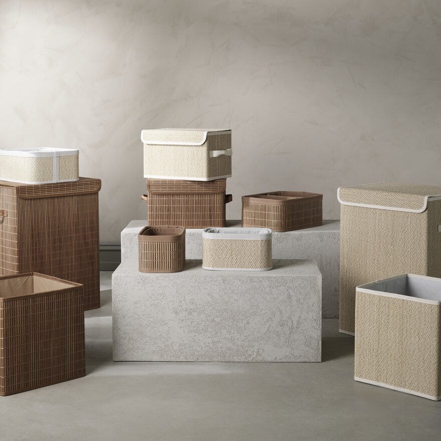 Sindig ELLEFSEN Kurvsett 30x24 cm i Beige/natur