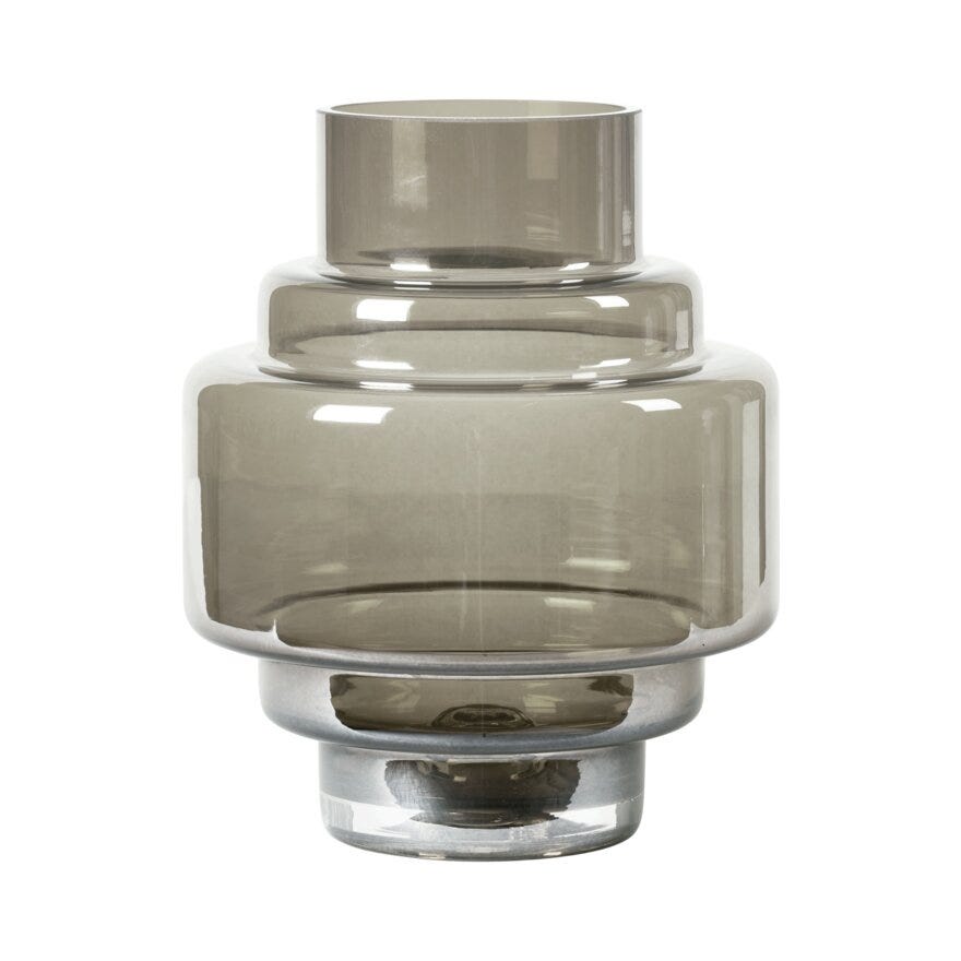 ERY Vase H18.5 cm i Brun