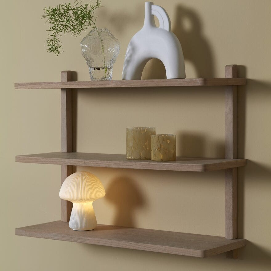 Sindig STAINS Lysholder H10 cm i Gul