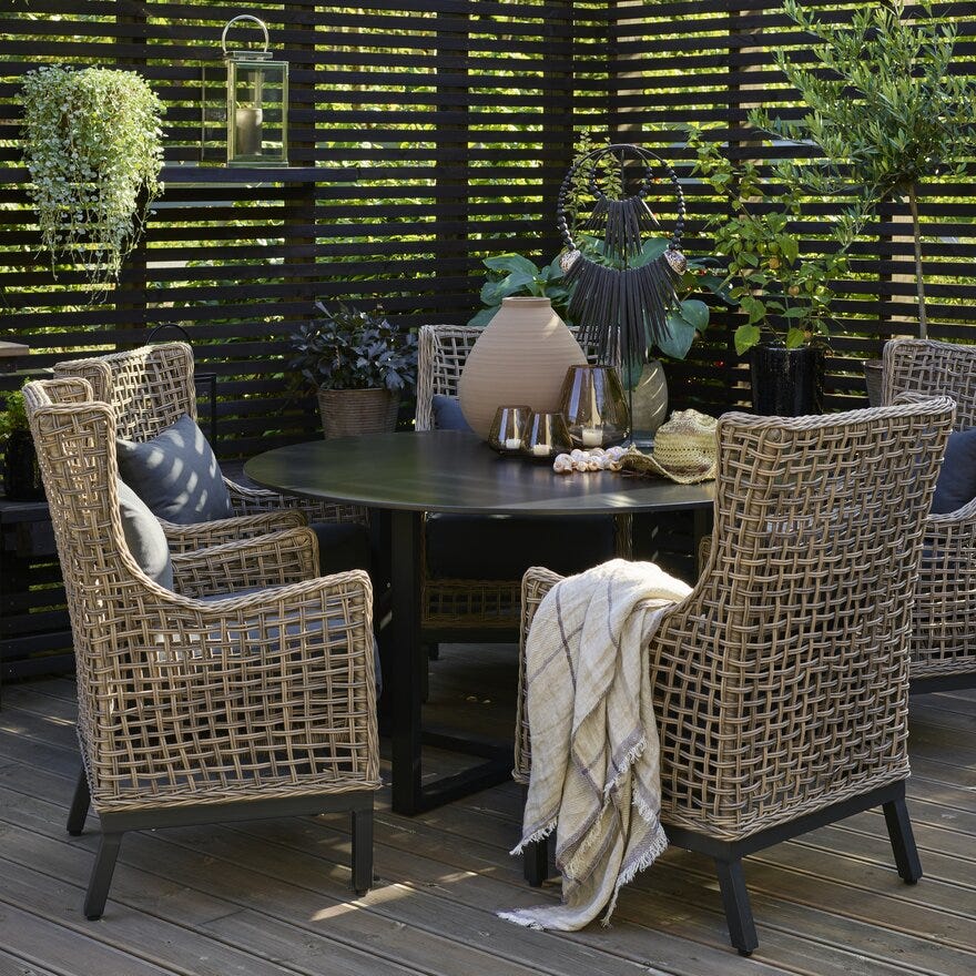 Signature Collection By Halvor Bakke GARDEN Spisebord Ø140 cm i Svart