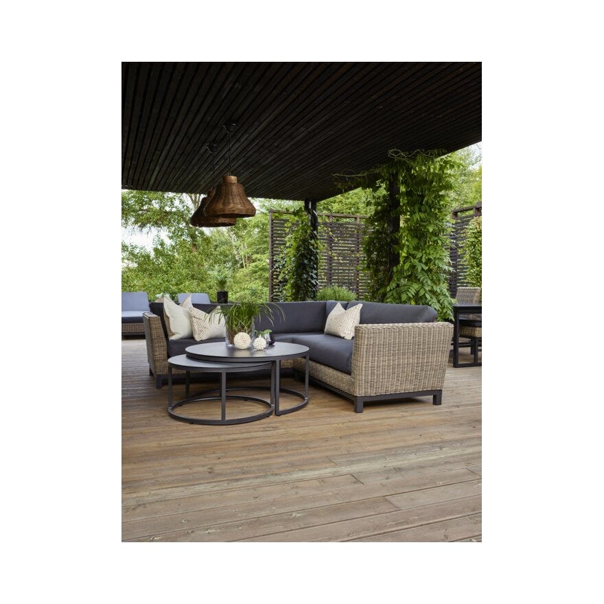 Signature Collection By Halvor Bakke GARDEN Rundt sofabord Ø100 cm i Svart