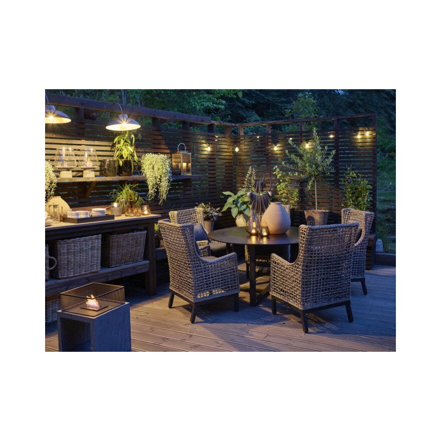 Signature Collection By Halvor Bakke GARDEN Spisebord Ø140 cm i Svart