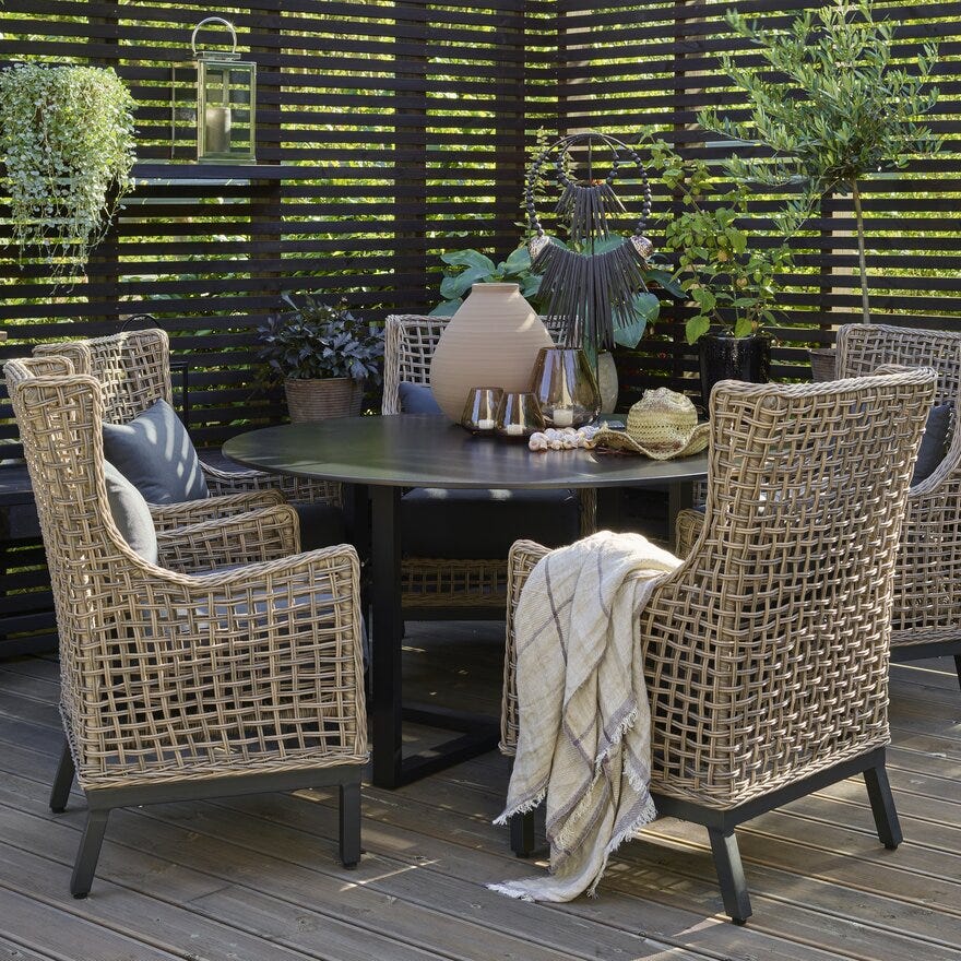 Signature Collection By Halvor Bakke GARDEN Spisebord Ø140 cm i Svart