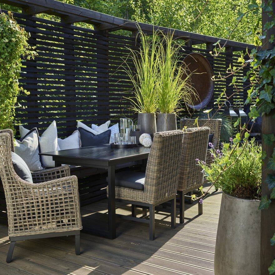 Signature Collection By Halvor Bakke GARDEN Spisestol med armlene i Beige/natur