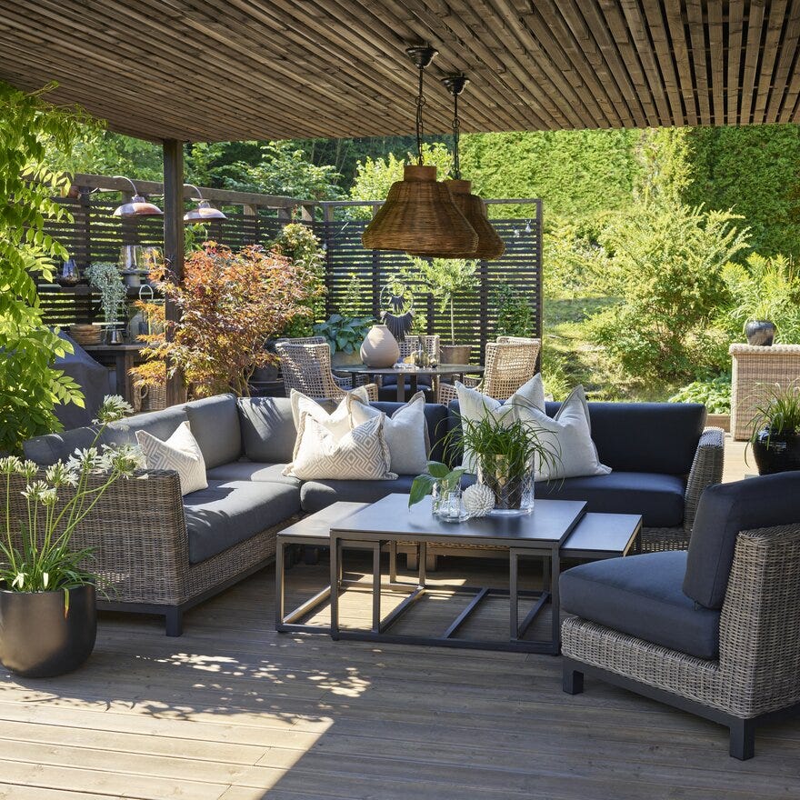 Signature Collection By Halvor Bakke GARDEN Sofabord 90x90 cm i Grå
