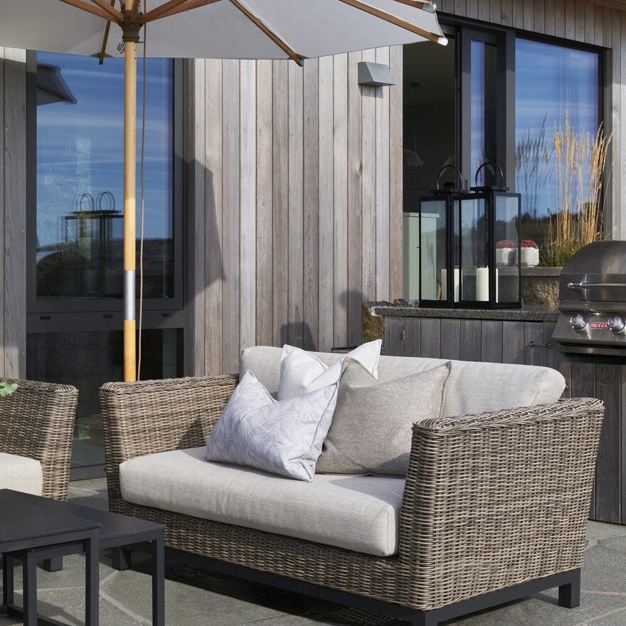 Signature Collection By Halvor Bakke GARDEN Parasoll Ø270 cm i Hvit