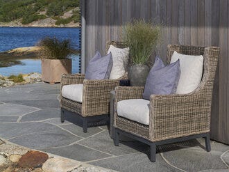 Signature Collection By Halvor Bakke GARDEN Loungestol i Grå designet av Halvor Bakke
