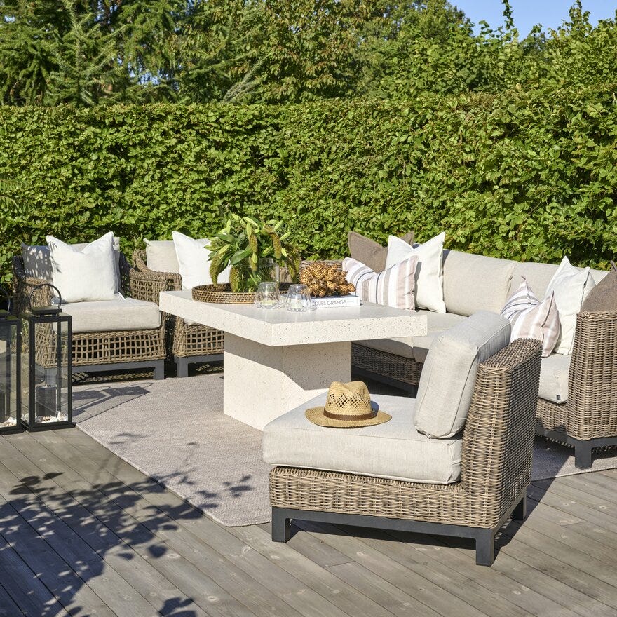Halvor Bakke LUN Uteteppe 160x230 cm i Beige/natur designet av Halvor Bakke
