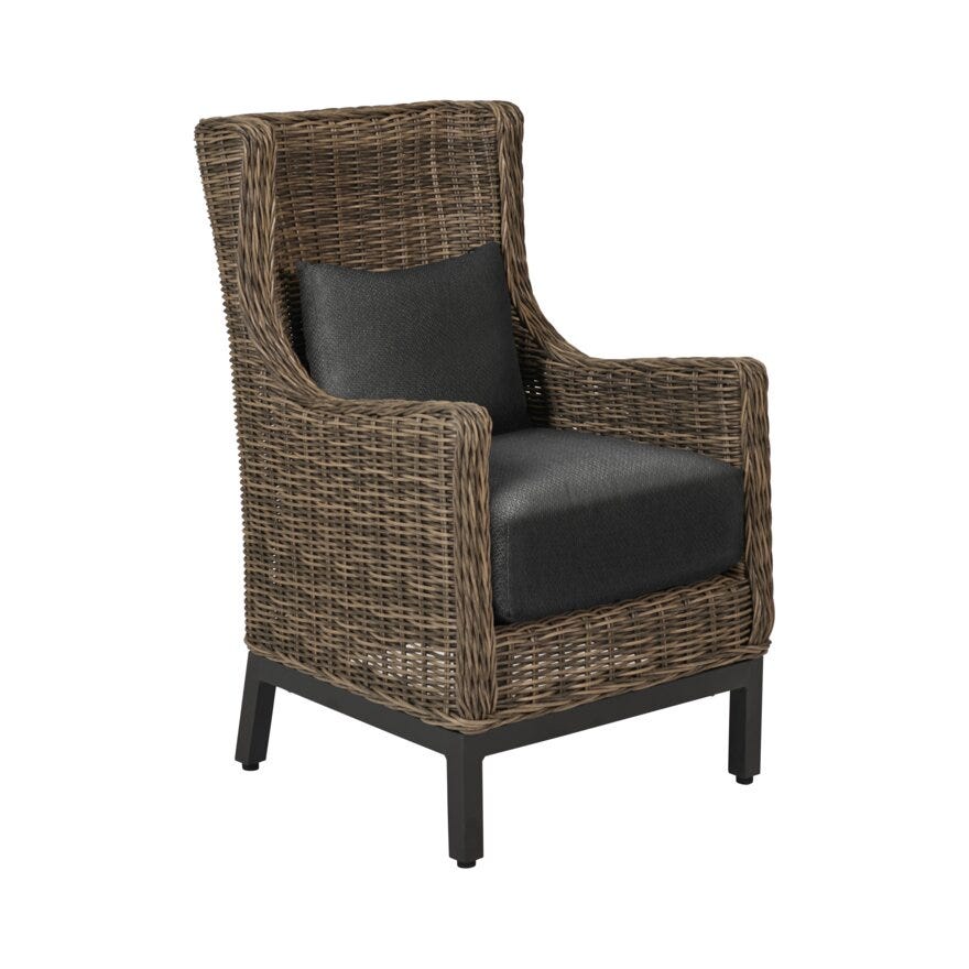 Signature Collection By Halvor Bakke GARDEN Spisestol med armlene i Beige/natur designet av Halvor Bakke