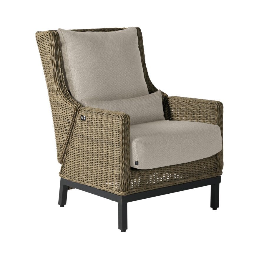 Signature Collection By Halvor Bakke GARDEN Loungestol i Beige/natur designet av Halvor Bakke
