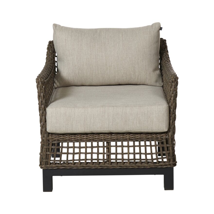 Signature Collection By Halvor Bakke GARDEN Loungestol Lav i Beige/natur designet av Halvor Bakke