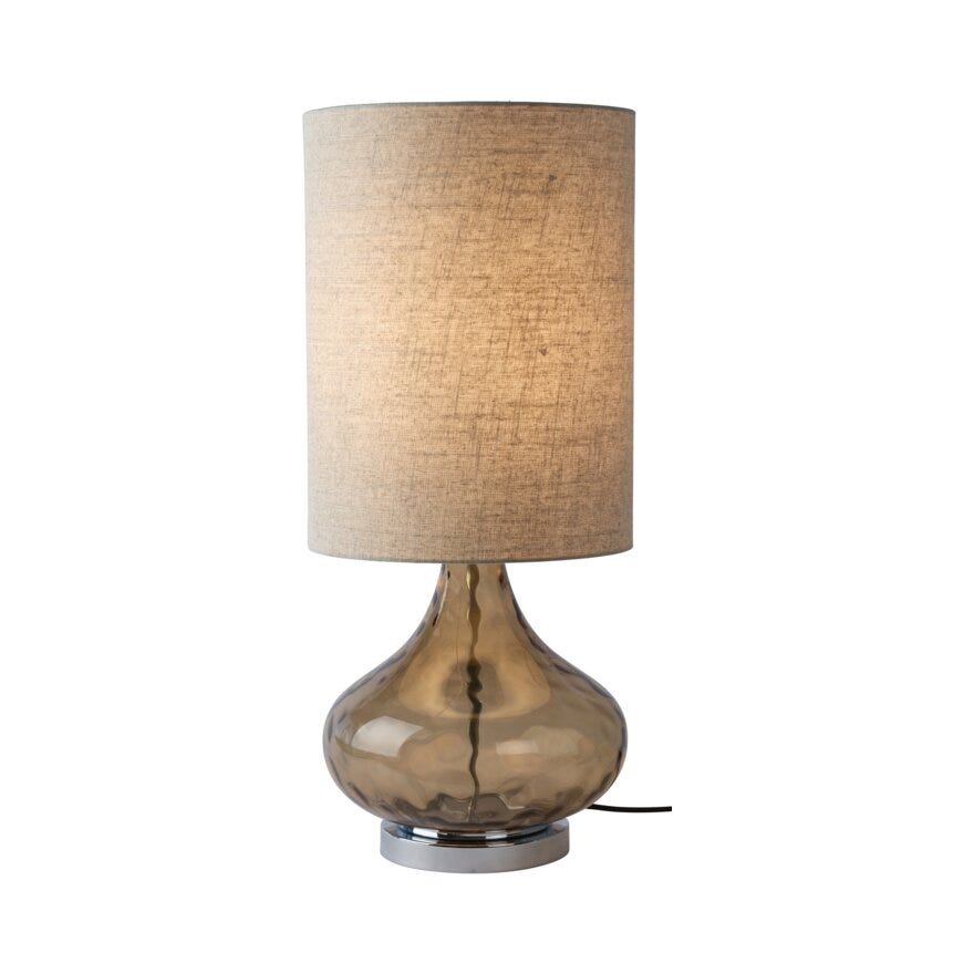 Sindig HARRISON Bordlampe Ø29 cm i Brun