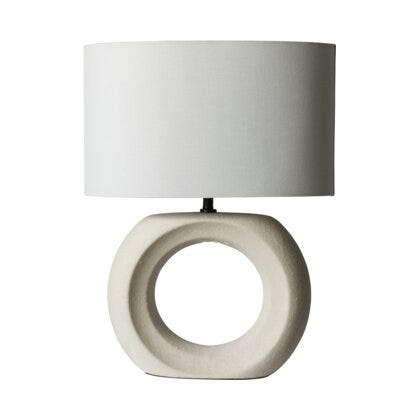 Sindig HOOP Bordlampe H51.5 cm i Beige/natur