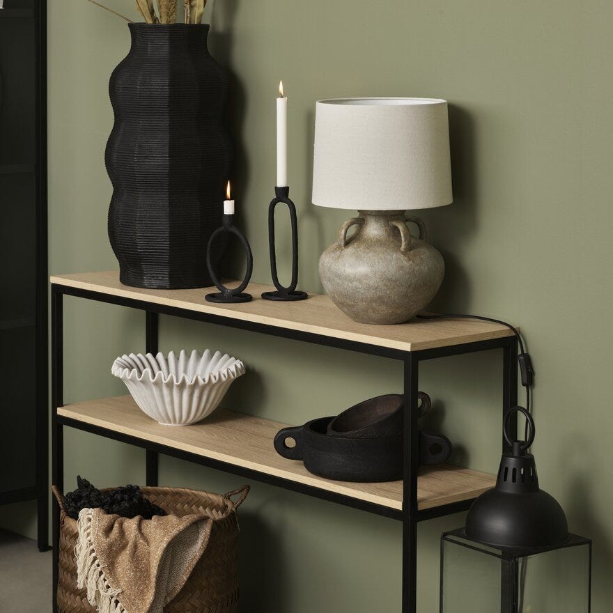 MONDO Konsollbord 120x30 cm i Beige/natur