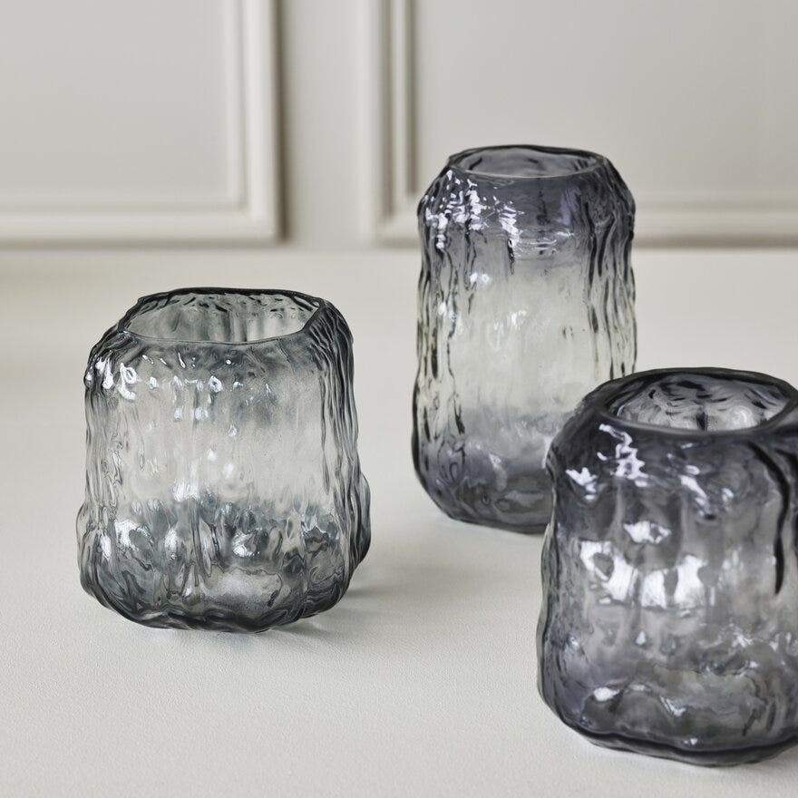 Sindig ICICLE Vase H22 cm i Blå