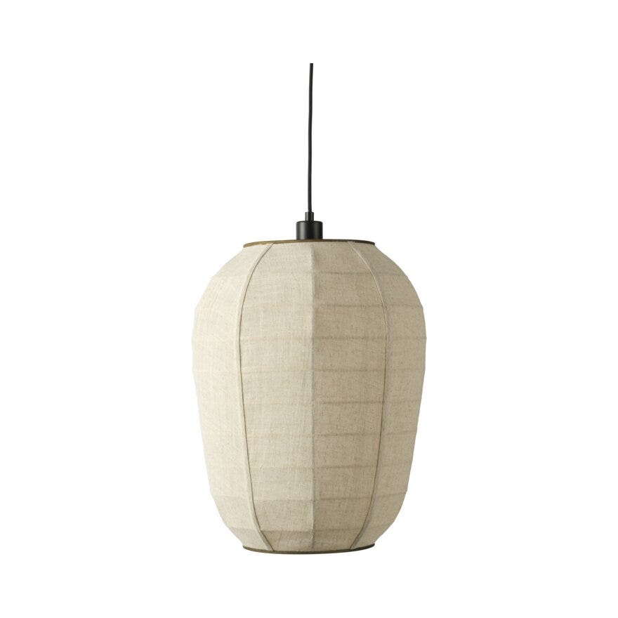 Sindig ISHIDA Taklampe Ø40 cm i Beige/natur