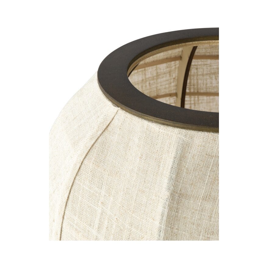 Sindig ISHIDA Bordlampe Ø40 cm i Beige/natur