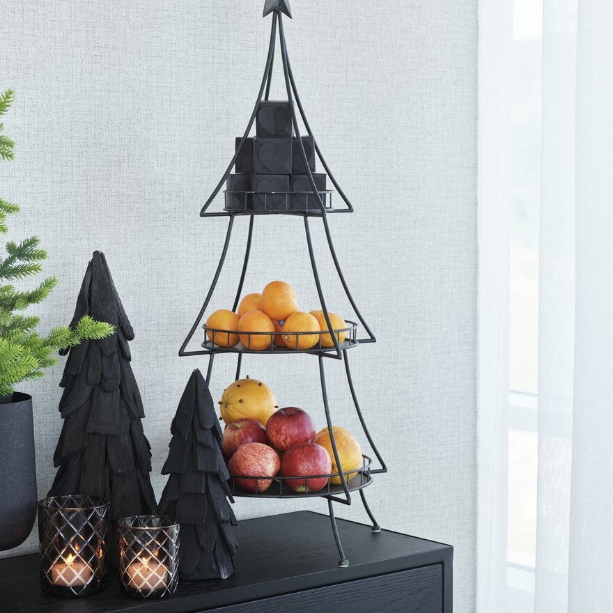 Halvor Bakke LUSTER Dekortre Ø23 cm i Svart designet av Halvor Bakke