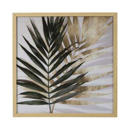 KENTIA LEAVES Poster 50x50 cm i Grønn