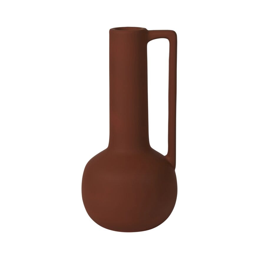 Sindig KLOTO Vase H36 cm i Gul