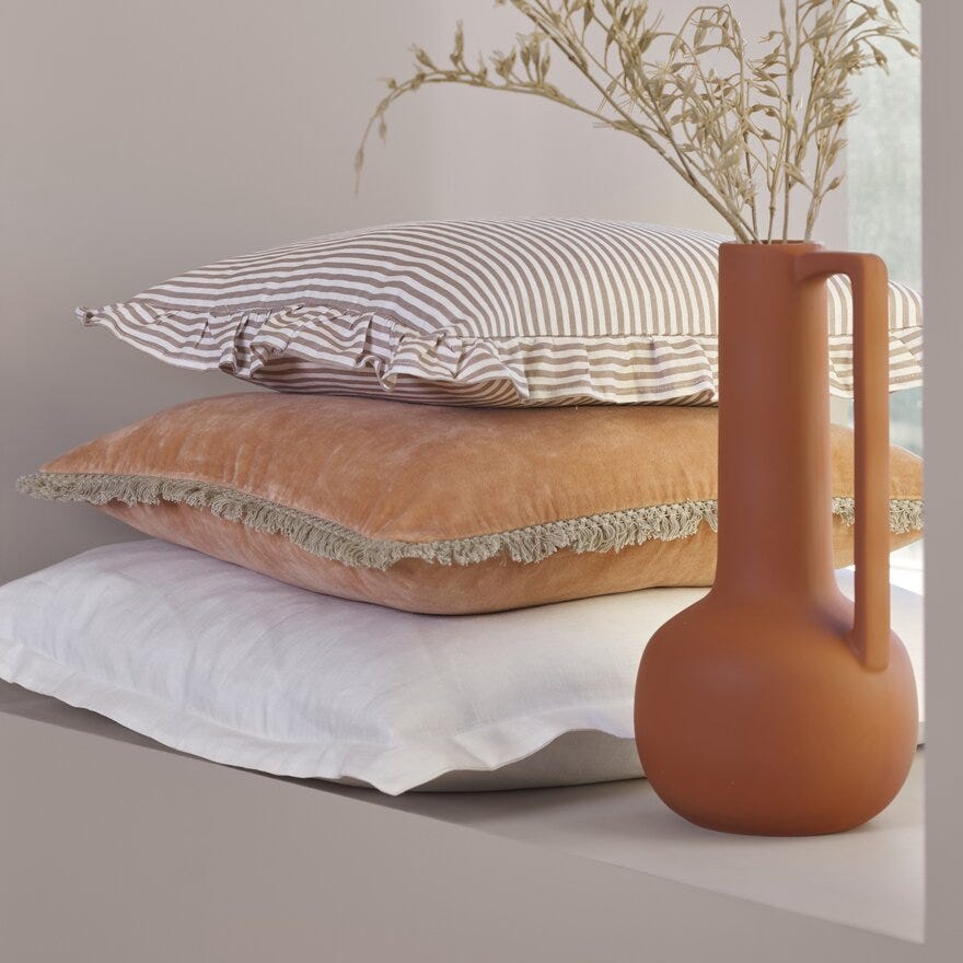Sindig KLOTO Vase H36 cm i Gul