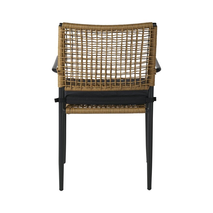 KORFU Spisestol i Beige/natur
