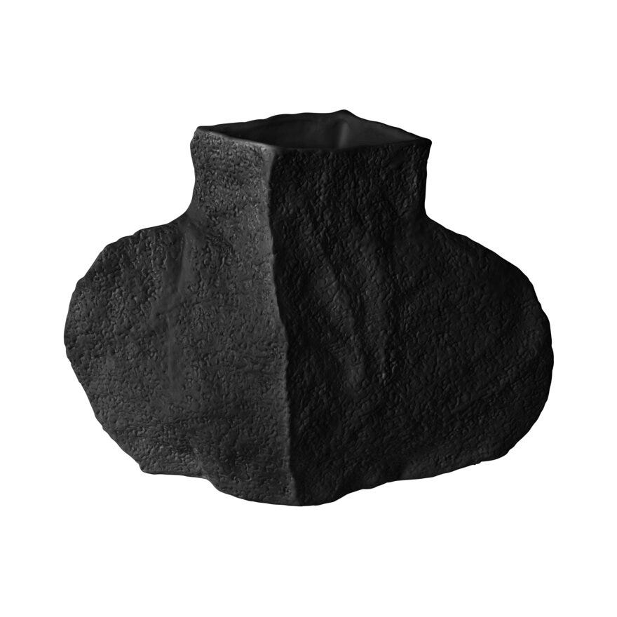 Sindig LIMANDA Vase H27 cm i Svart