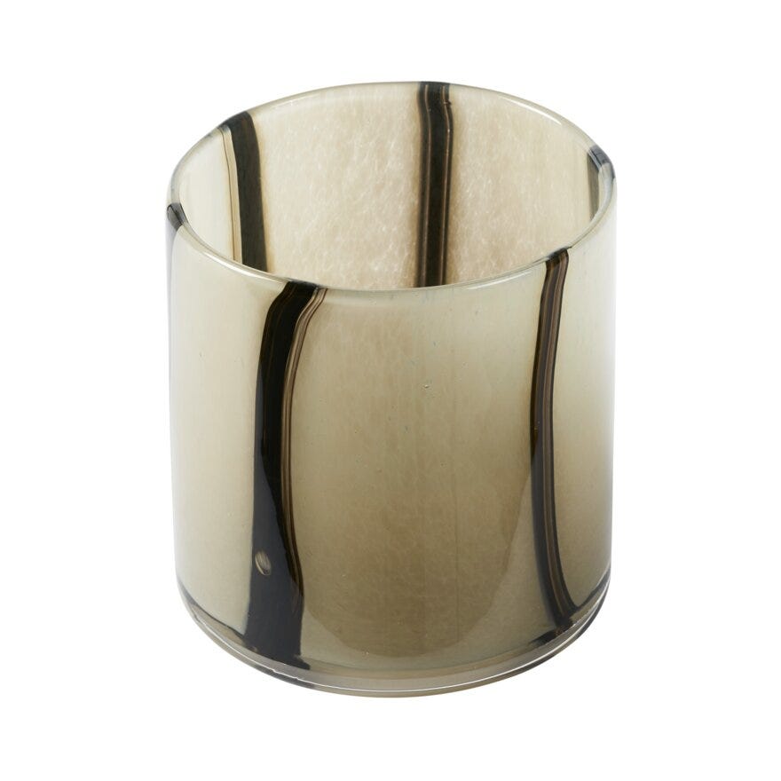 LINES Lysholder H10 cm i Grå