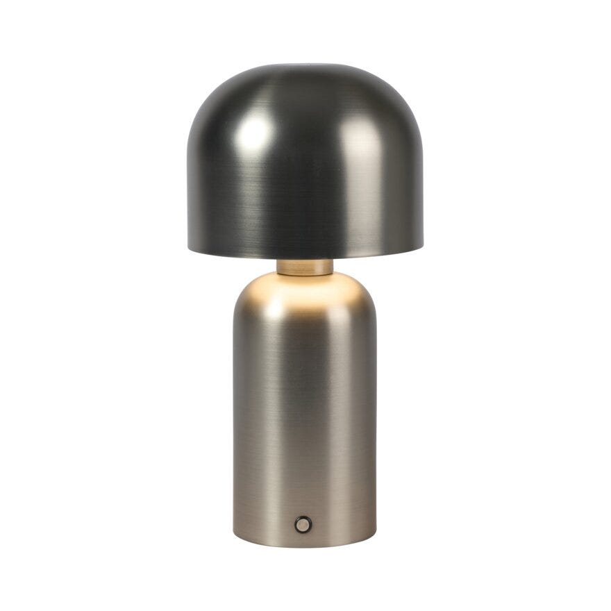 Sindig LIOTTA Bordlampe oppladbar H26 cm i Grå