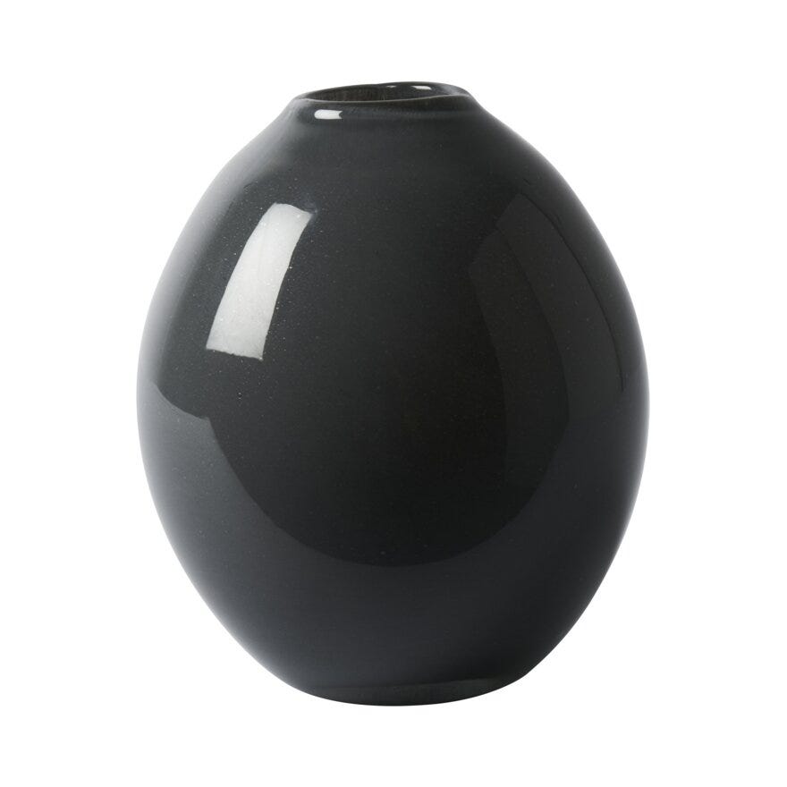 Sindig LIVIA Vase H14 cm i Grå