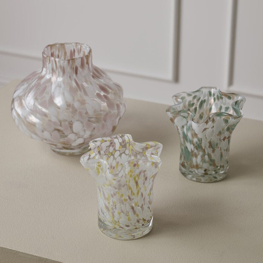 Sindig MARA Vase H16.5 cm i Gul