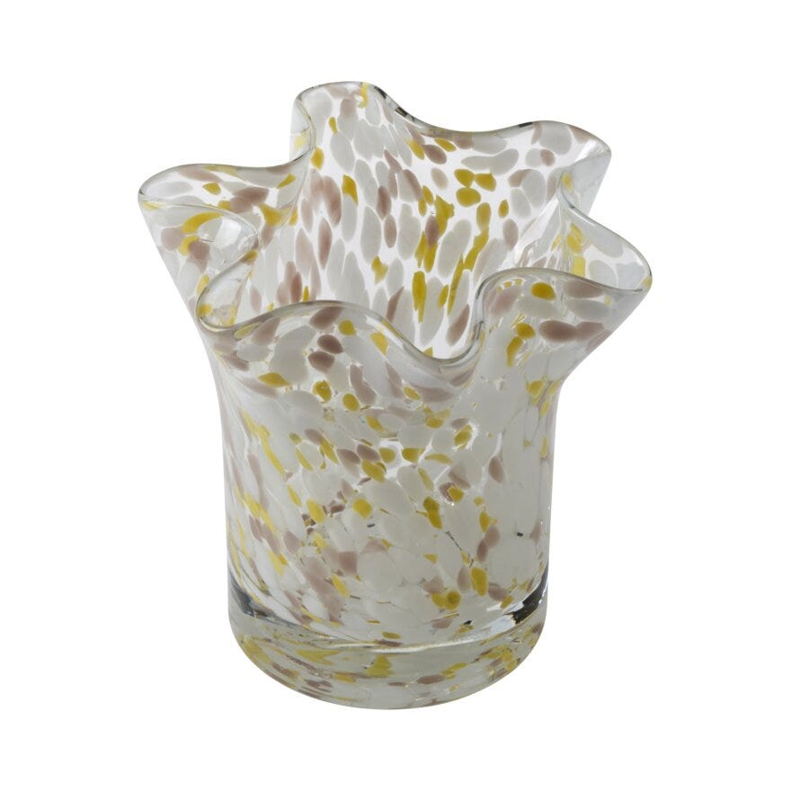 Sindig MARA Vase H16.5 cm i Gul