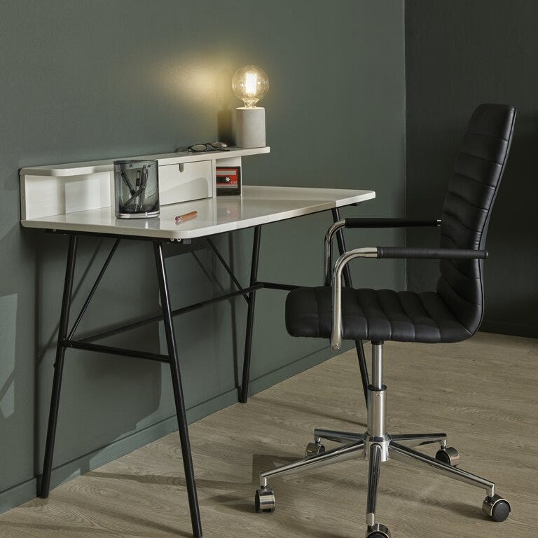 MARBLE Bordlampe H13 cm i Hvit
