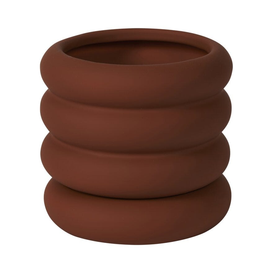 Sindig MAYA Blomsterpotte Ø19 cm i Gul