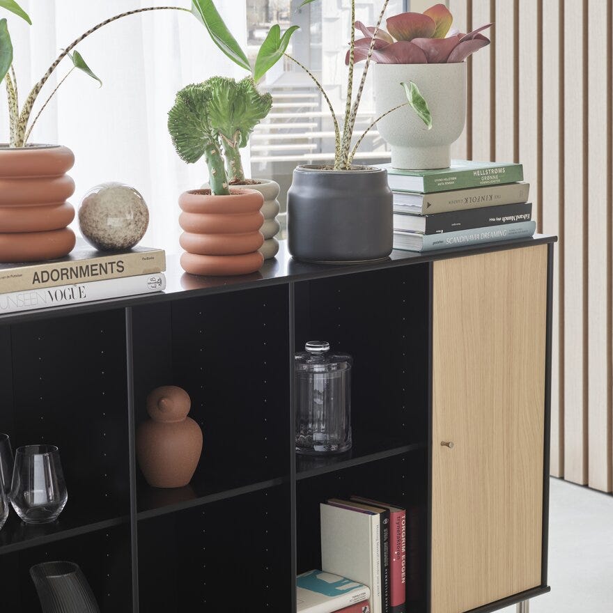 Sindig ZARA Blomsterpotte Ø18 cm i Svart