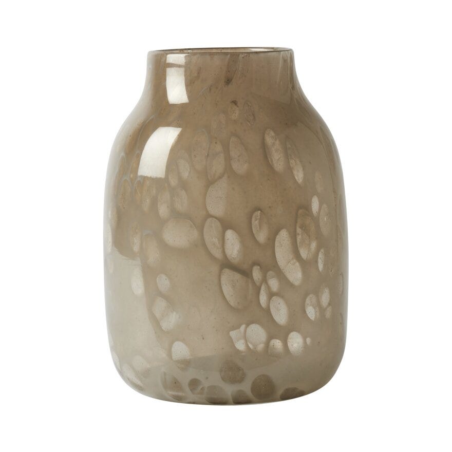 Sindig MEXA Vase H21.5 cm i Beige/natur