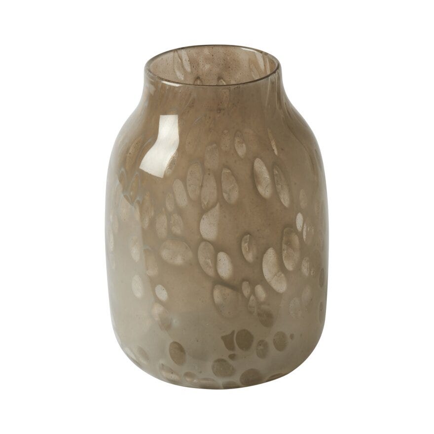 Sindig MEXA Vase H21.5 cm i Beige/natur