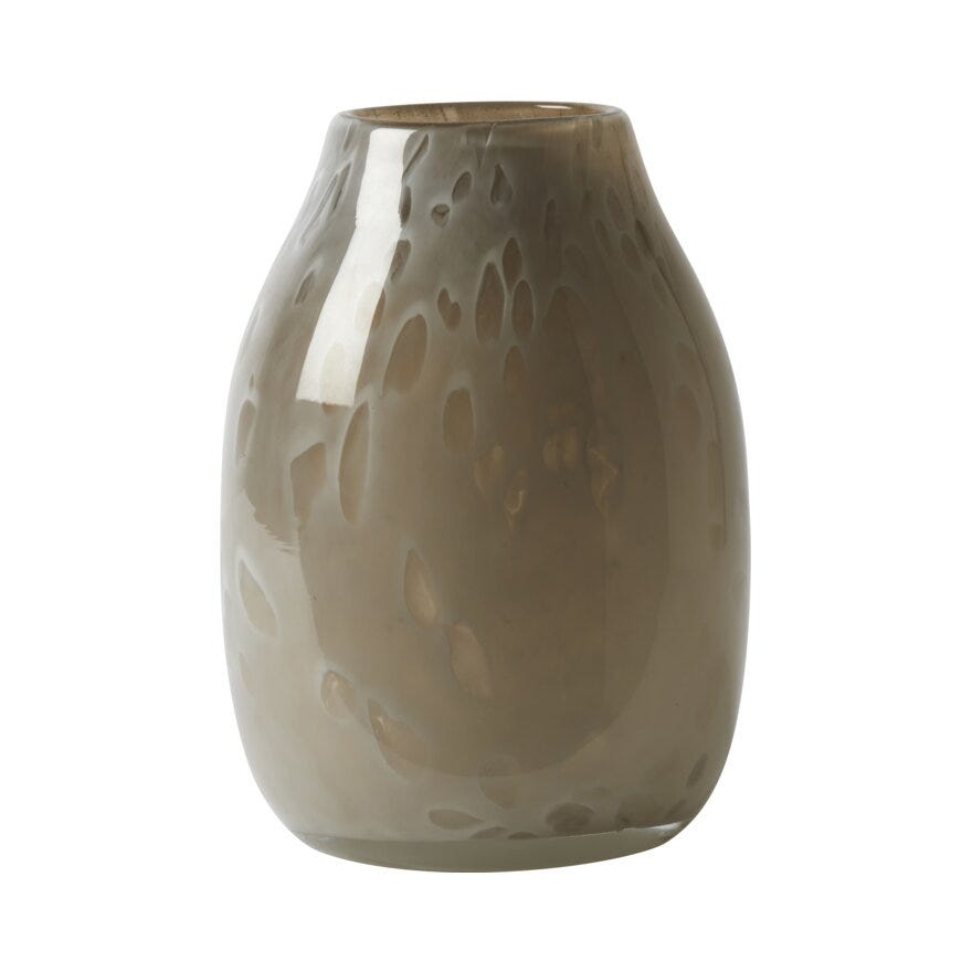 Sindig MEXA Vase H18 cm i Beige/natur