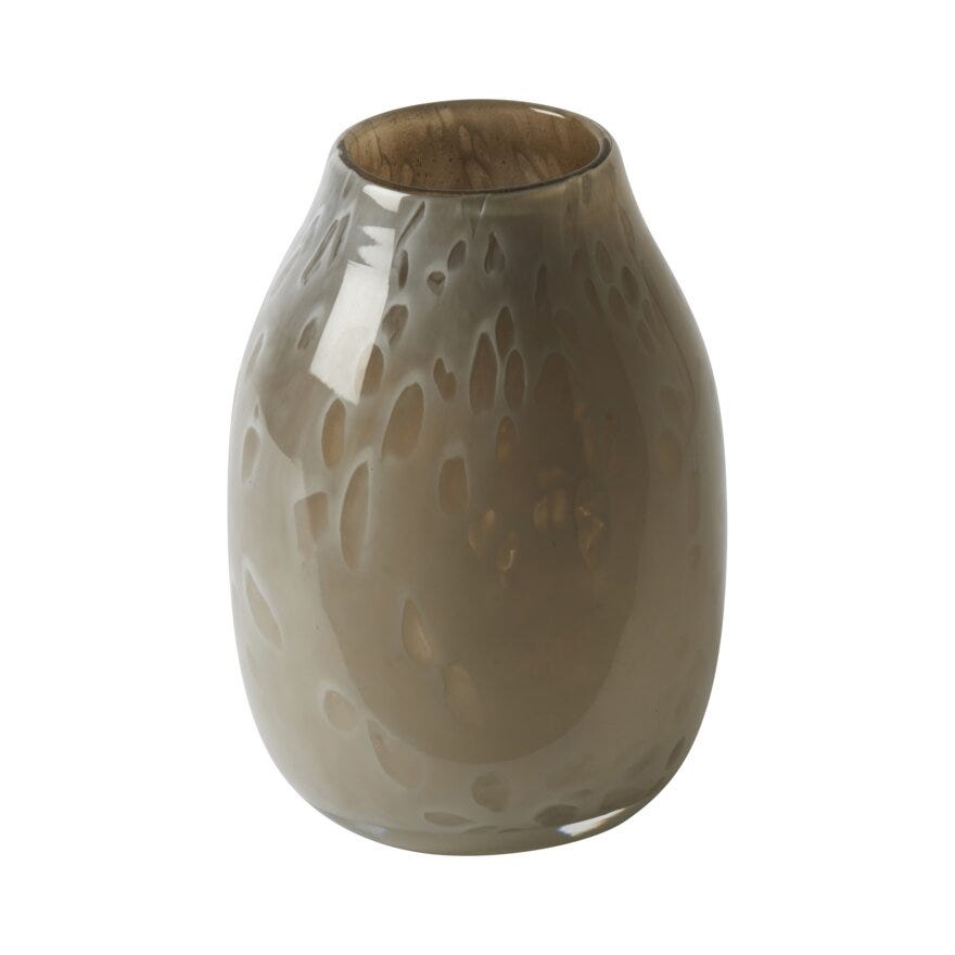 Sindig MEXA Vase H18 cm i Beige/natur