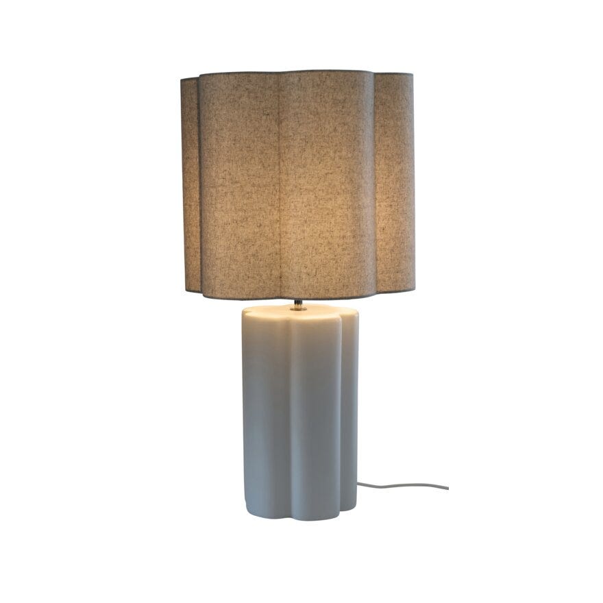 Sindig MORRIS Bordlampe H67 cm i Hvit