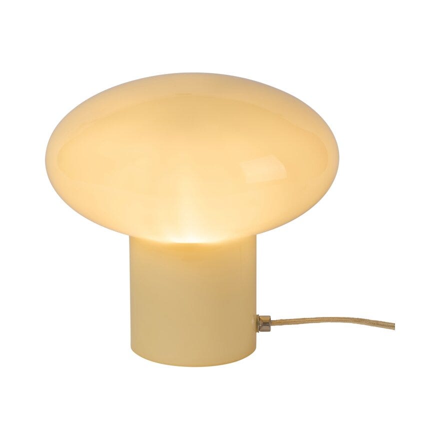 Sindig NOOR Bordlampe H24 cm i Gul
