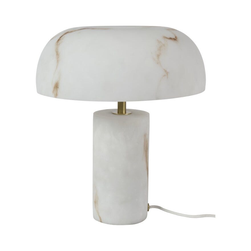 Sindig PALAZZO Bordlampe H34 cm i Hvit