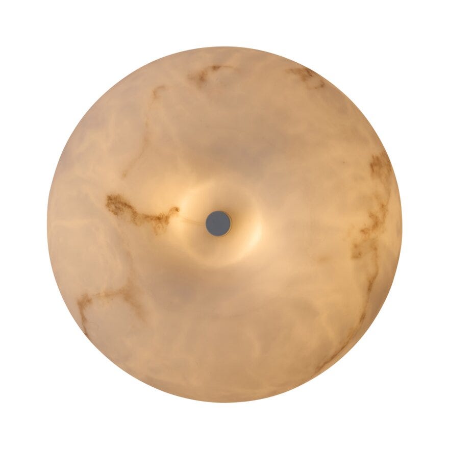 Sindig PALAZZO Takplafond Ø30 cm i Hvit