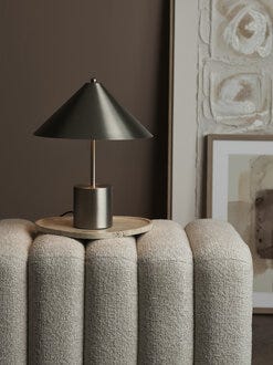 Sindig PIAZZA Bordlampe H37 cm i Grå