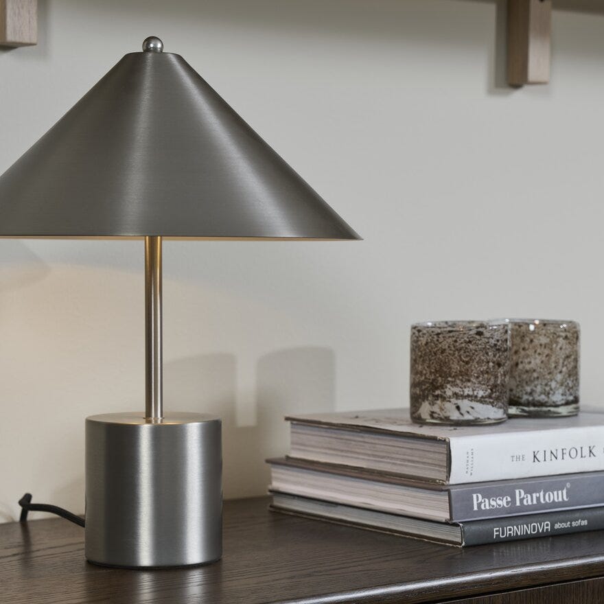 Sindig PIAZZA Bordlampe H37 cm i Grå