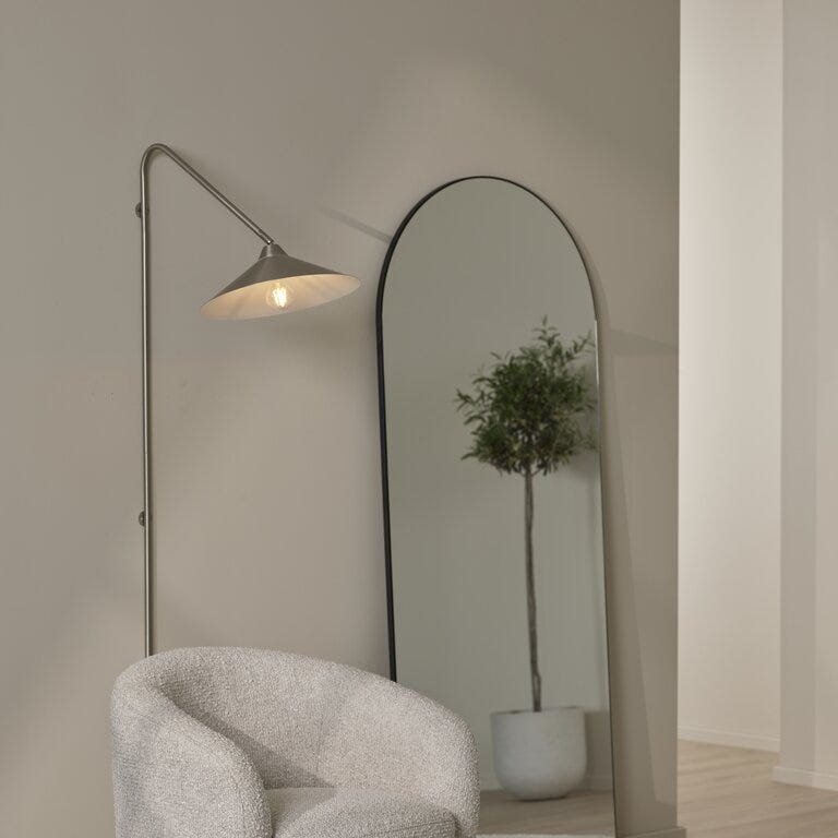 Sindig PIAZZA Vegglampe Ø35 cm i Grå