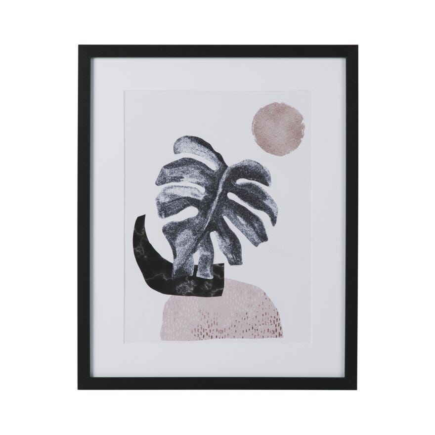 PINK MOON Poster 40x50 cm i Rosa