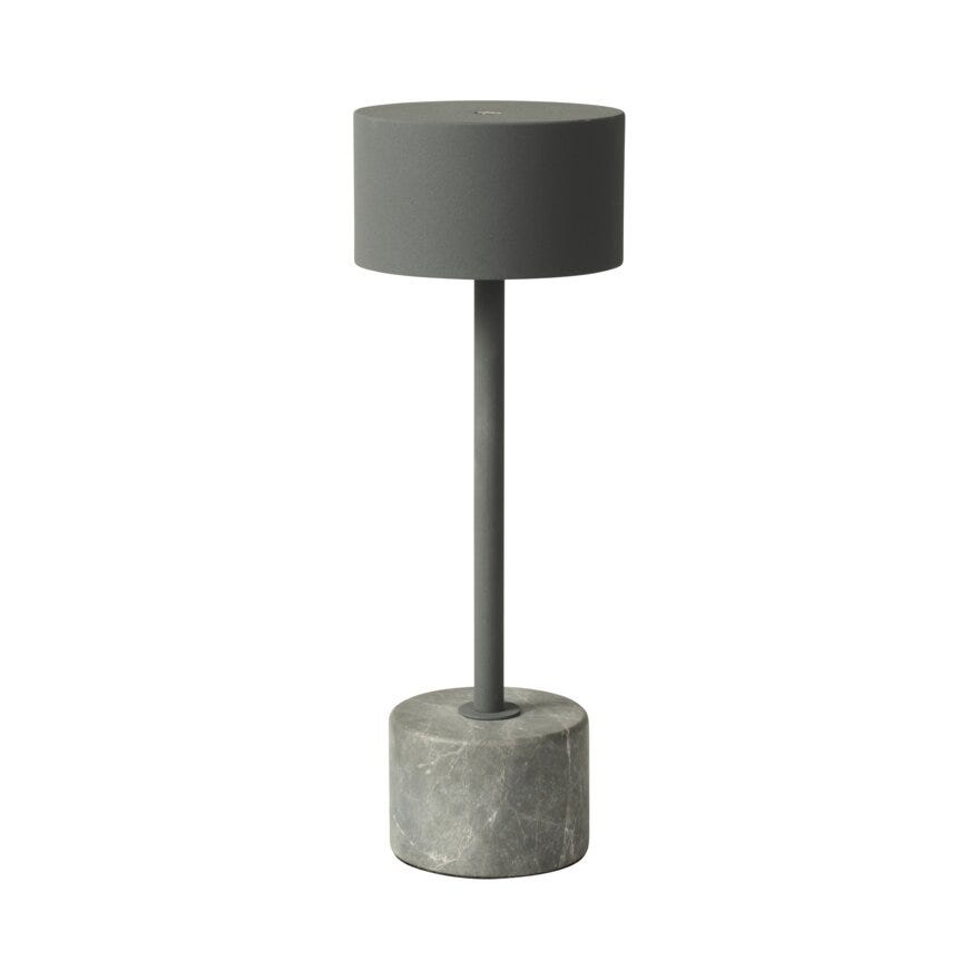 Sindig RICCIE Bordlampe oppladbar H30 cm i Grå