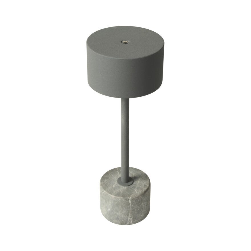 Sindig RICCIE Bordlampe oppladbar H30 cm i Grå
