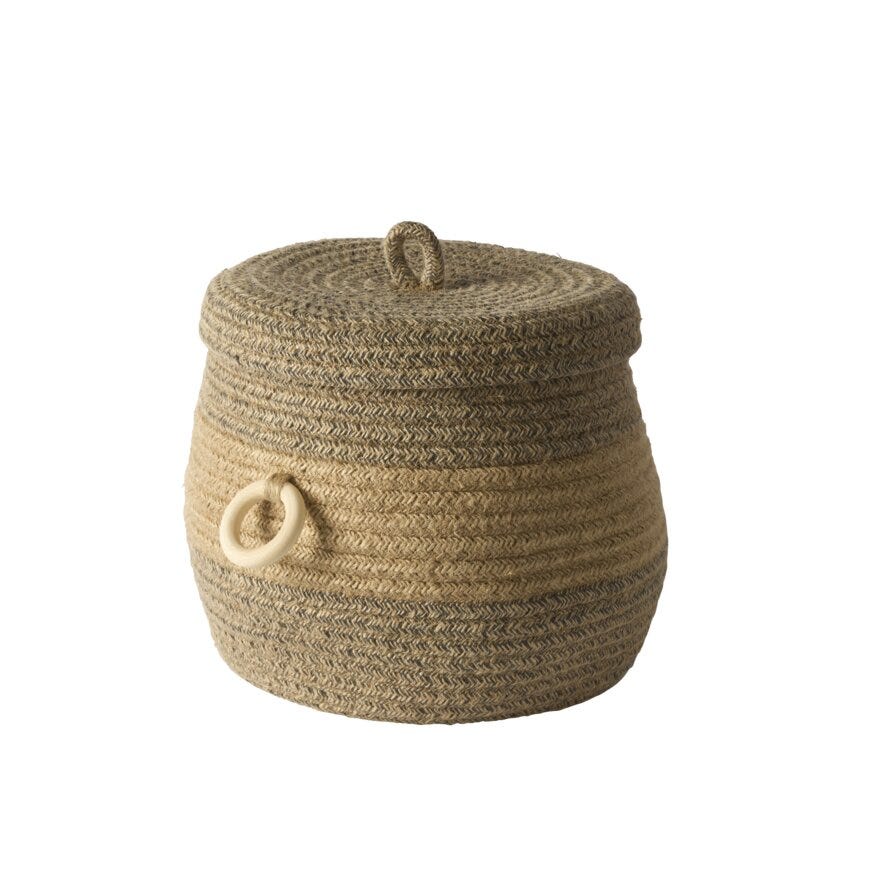 Sindig SARU Kurv Ø26 cm i Beige/natur